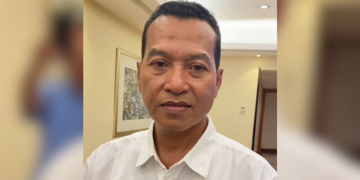 Pemimpin Wilayah PT Pegadaian V Manado dalam wawancara cegat di Aston Hotel Manado, Kamis (9/10). (Jasinta/MANADOPOST)