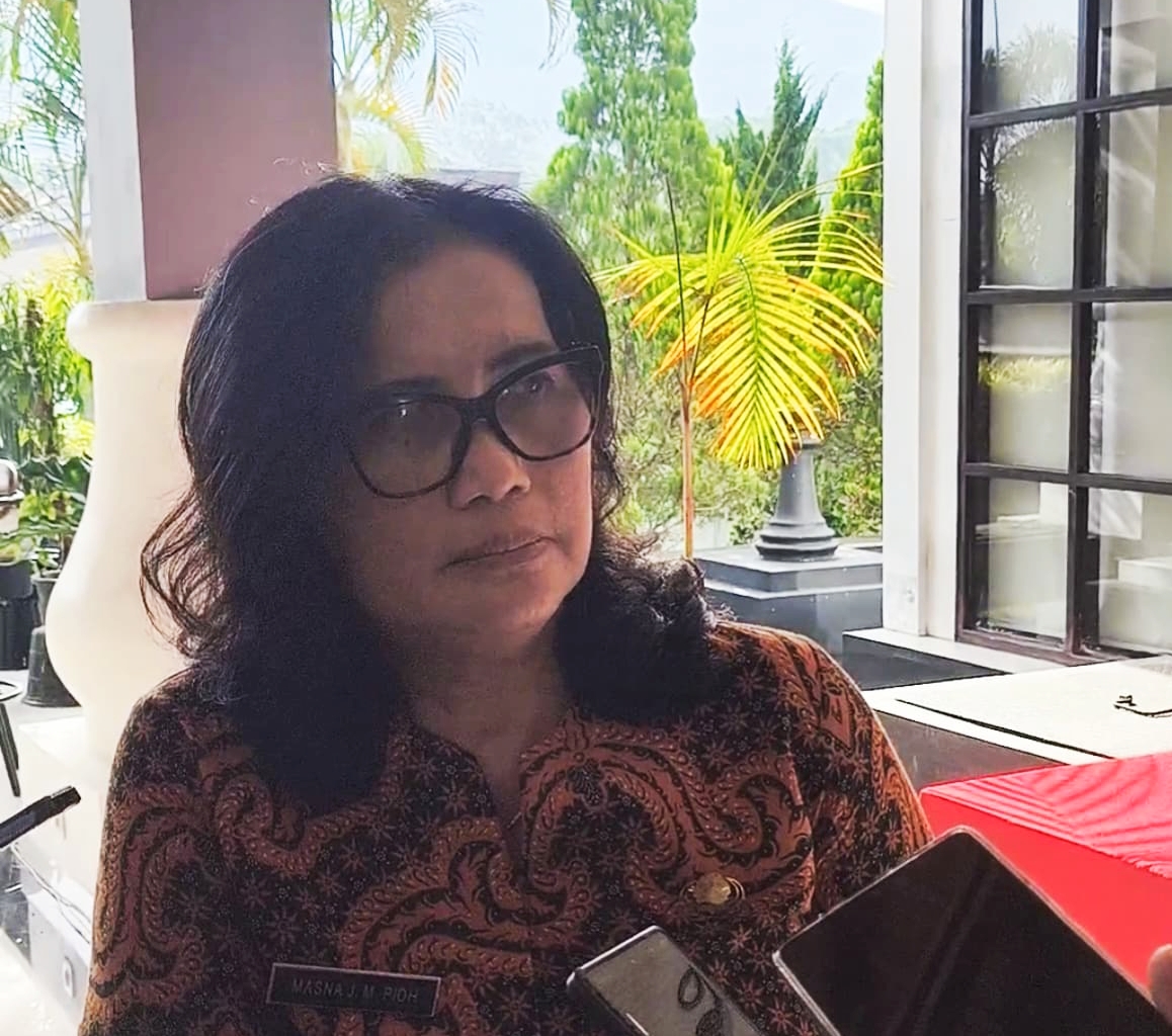 Plt Kepala DP3A Kota Tomohon Masna Pioh. Dok Jul/MP