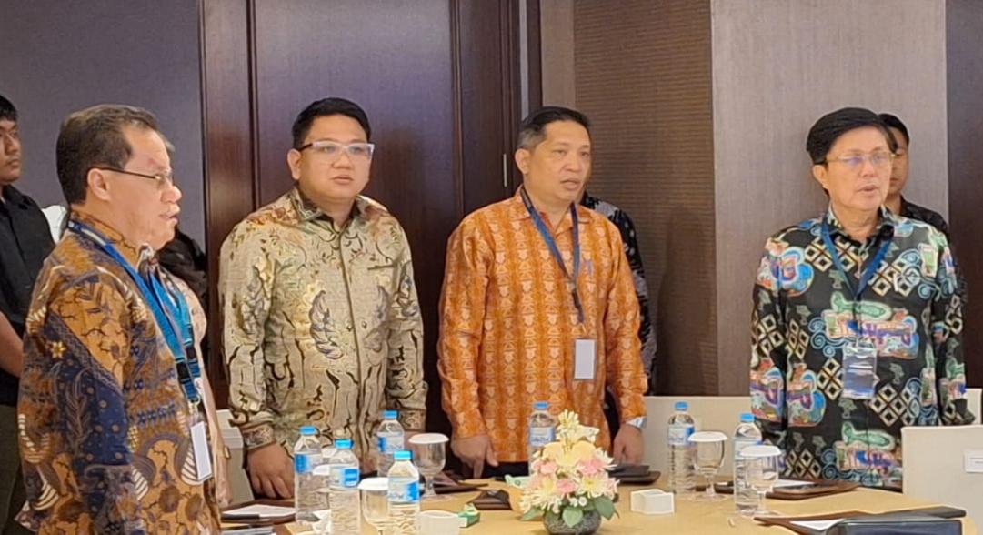 Wakil Wali Kota Bitung Randito Maringka mengikuti kegiatan strategis di Kota Semarang.(Dok Istimewa)