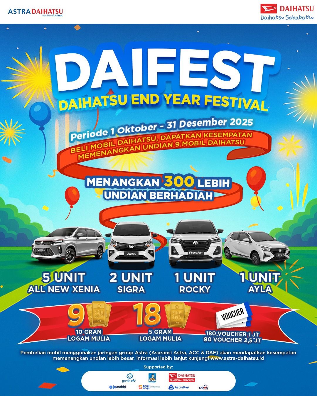 Program Daihatsu End Year Festival