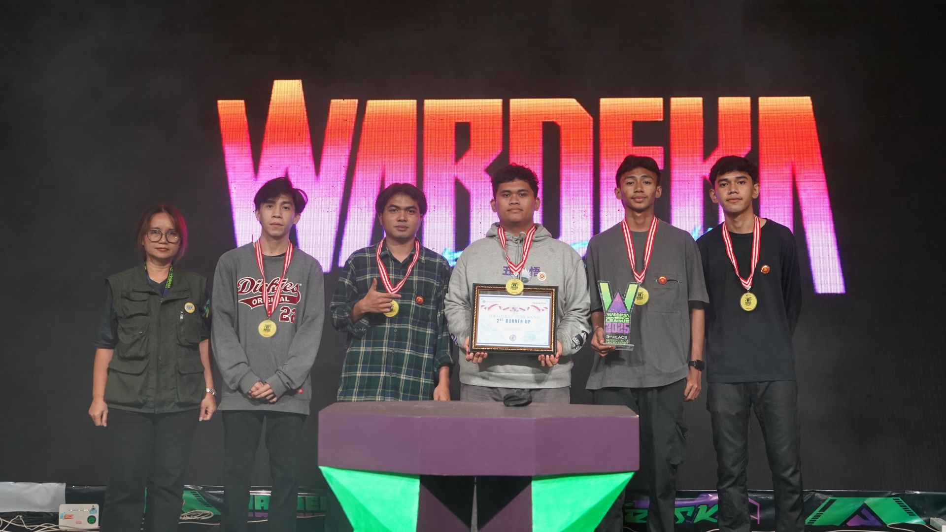 Runner-up 2 Warbiasa Governor League 2025 Kategori Esport Umum CSSA U-Prisma (dok. Istimewa)