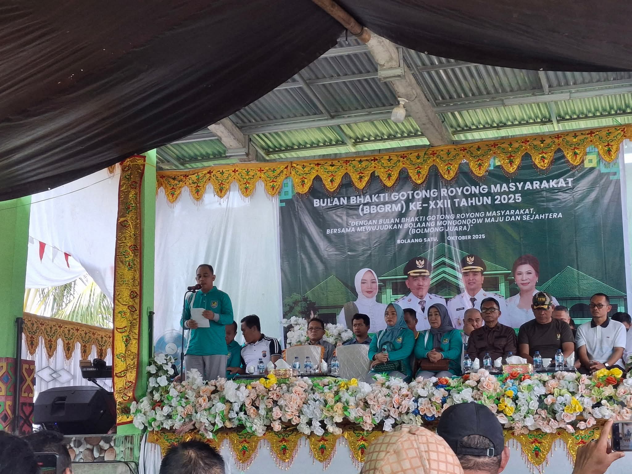 Bupati Yusra membuka BBGRM Bolmong
