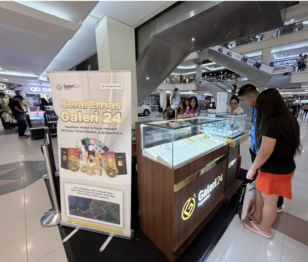 Pameran Galeri24 di atrium mega mall manado