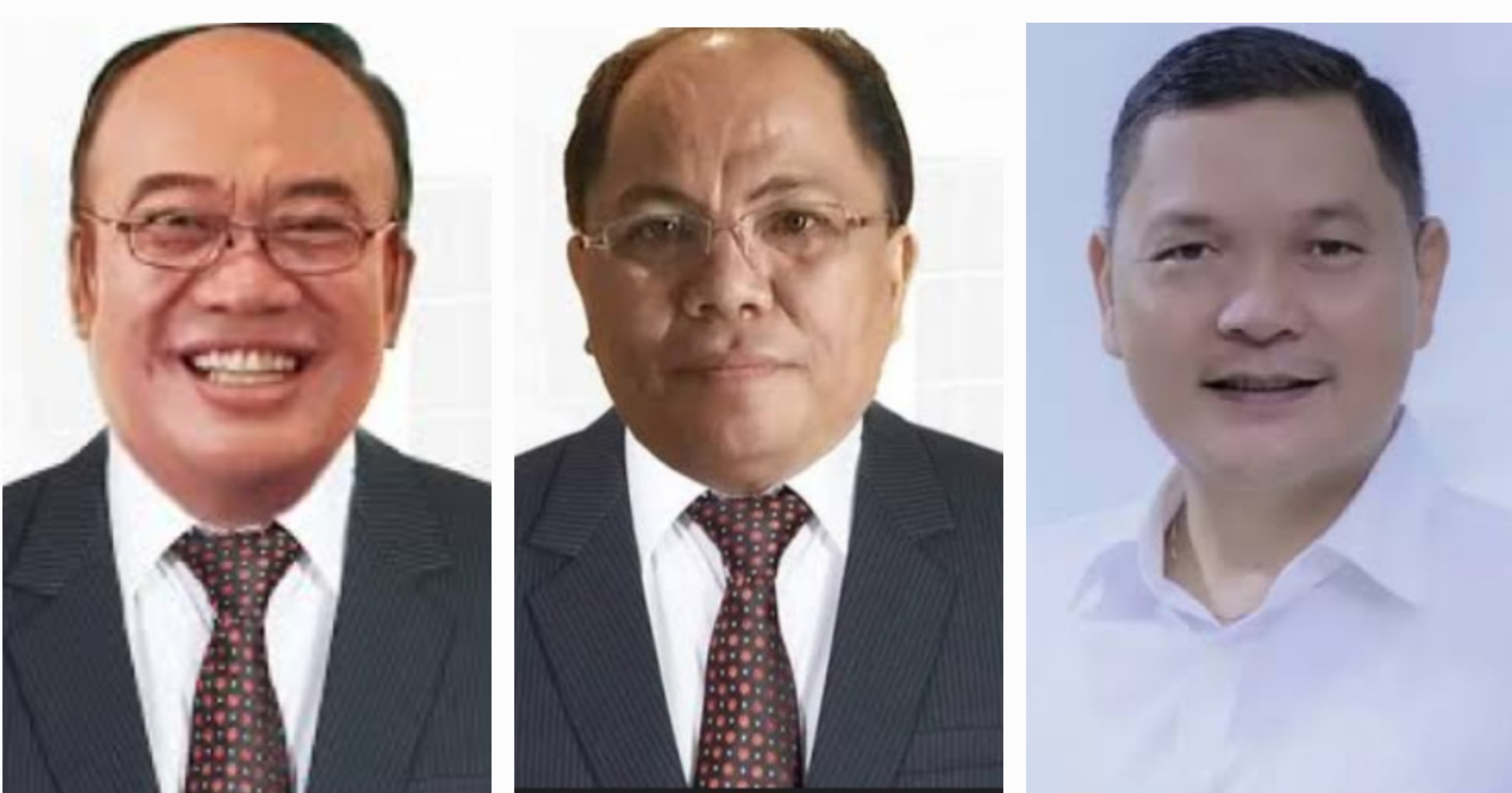Pdt Jeffry Saisab, Pdt Adolf Wenas dan Pdt Hendry Runtuwene.