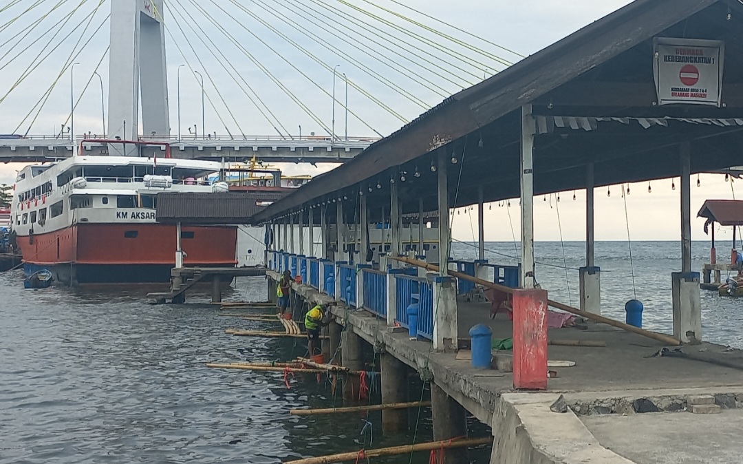 Rehab Dermaga Jetty Kalimas Manado Mulai Dikerjakan.
