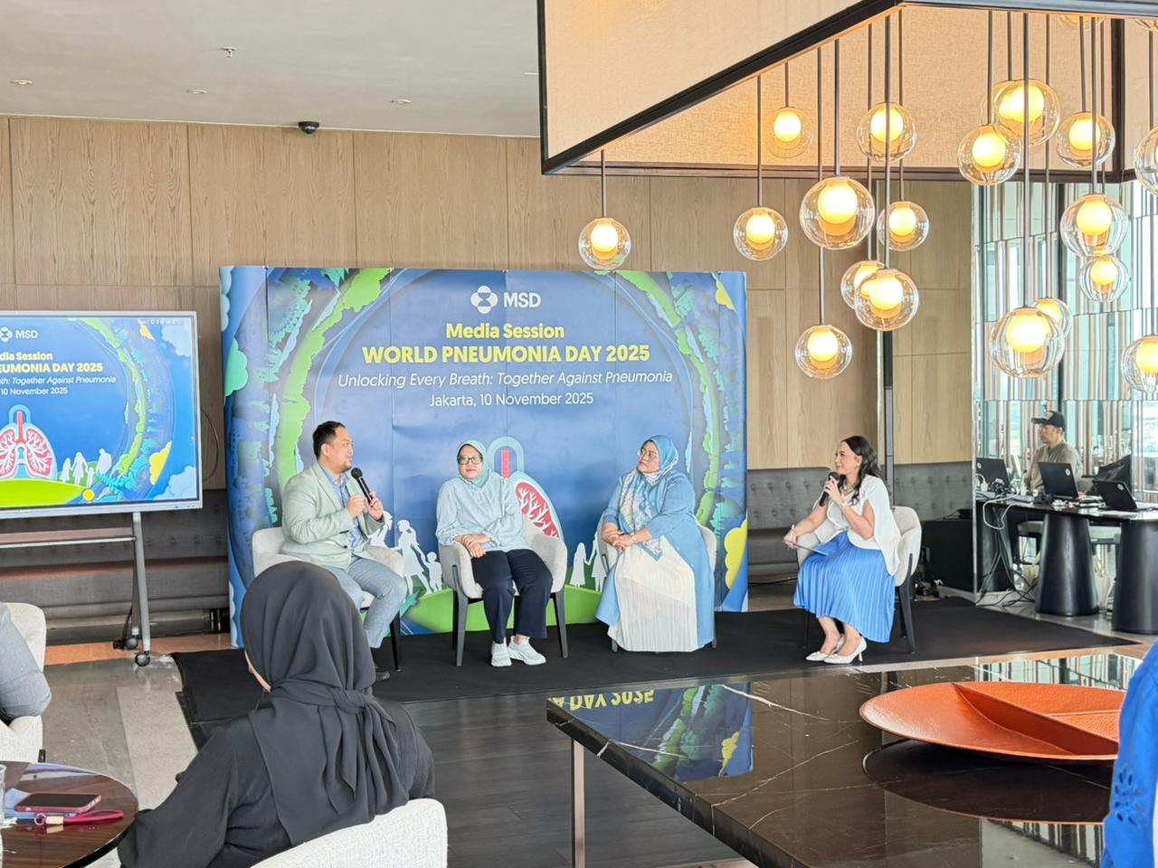 MSD Indonesia ajak orang tua waspada pneumonia dan perkuat edukasi kesehatan anak menjelang Hari Pneumonia Sedunia, Jakarta (10/11).