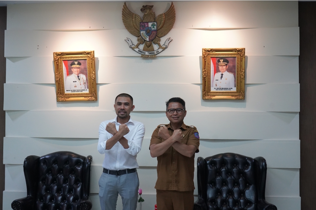 Stafsus Menteri Ilham Akbar dan Sekprov Tahlis Gallang Salam Proteksi buat pekerja migran Indonesia