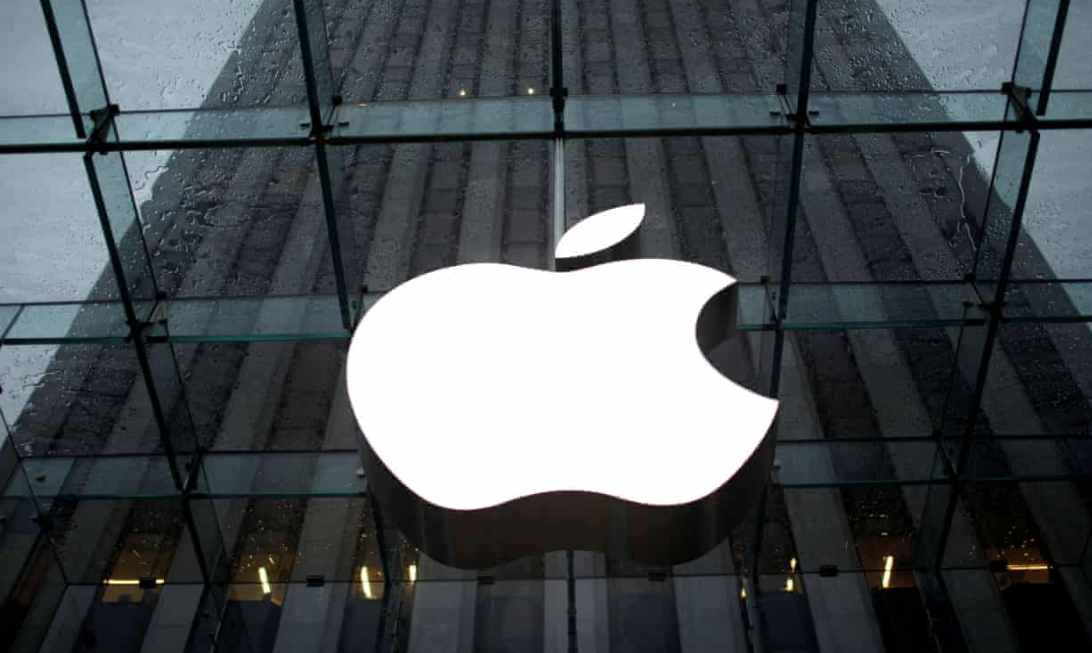 Ilustrasi Logo Apple.