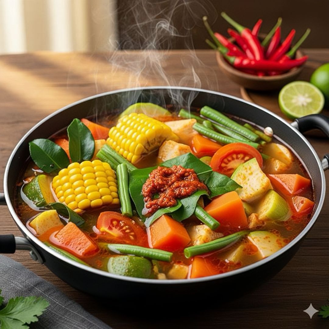 Kuah pedas segar yang bikin nambah terus!