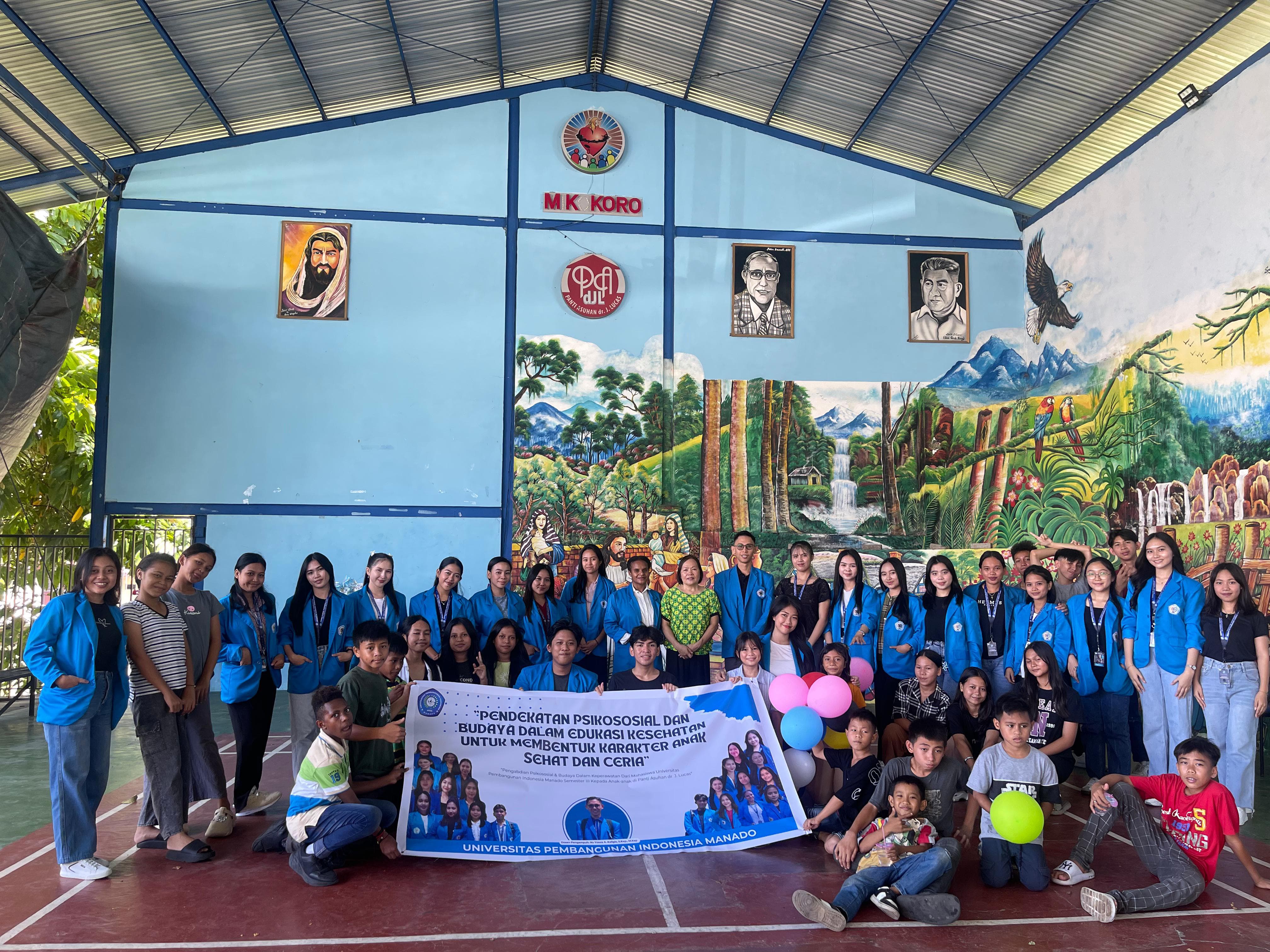 Edukasi Kesehatan Anak dengan Pendekatan Psikososial dan Budaya oleh Mahasiswa UNPI Manado