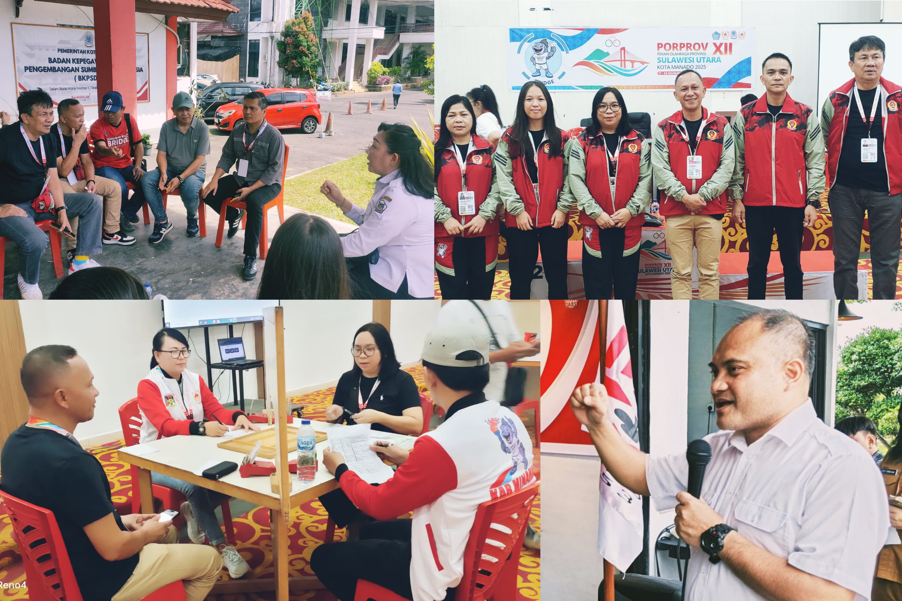 Kontingen GABSI Tomohon dibawah pimpinan Ketua Oktavianus Mende SH M. Kn siap tunjukkan performa gemilang di Porprov Sulut 2025. Dok istimewa