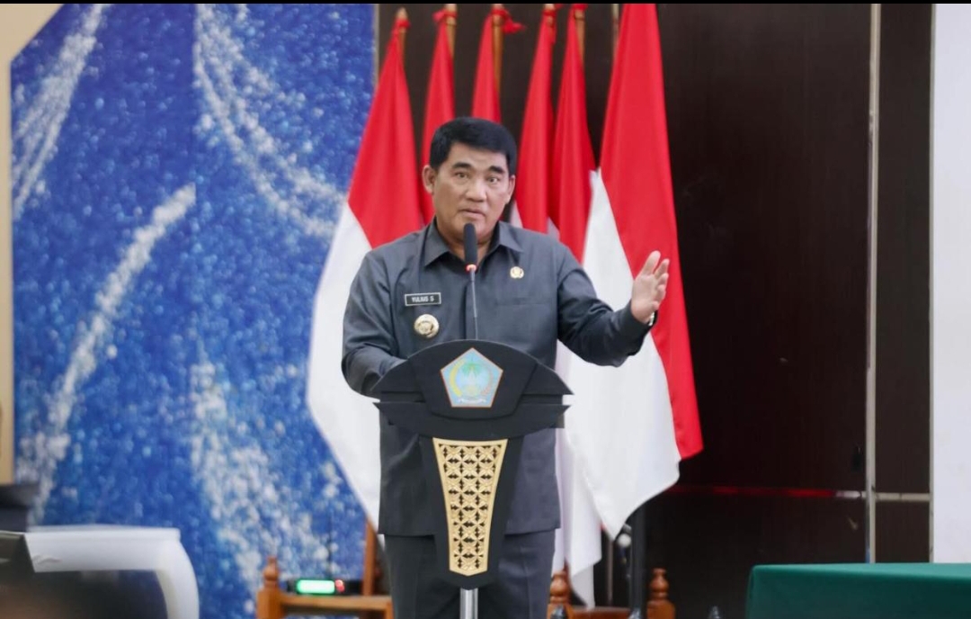Gubernur Sulut Mayjen TNI Pur Yulius Selvanus SE pimpin Rakorev Hasil Pelaksanaan RKPD Triwulan III 2025 untuk Selaraskan Pembangunan antar  Kabupaten Kota dan Provinsi