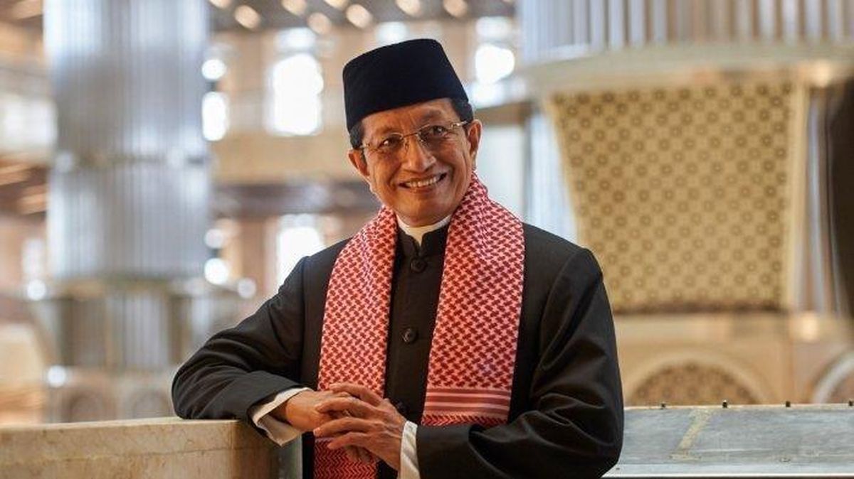 Nasaruddin Umar Menteri Agama.