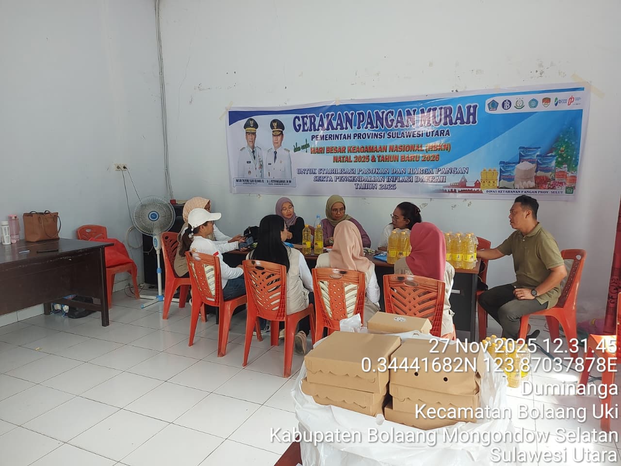 GPM di Bolmong Selatan yang digagas Gubernur Yulius Selvanus.