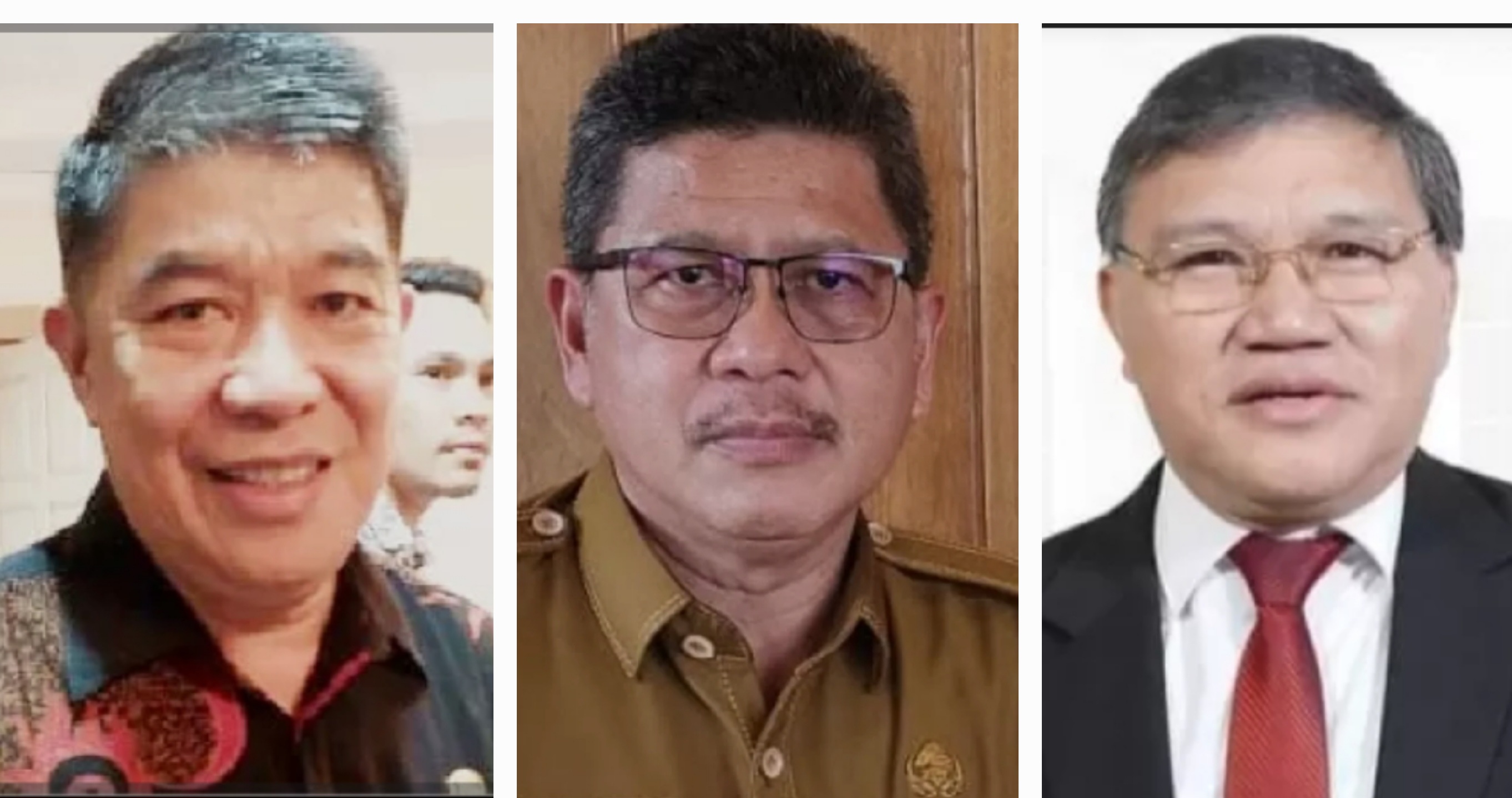 Pnt AGK, Pnt Fereydi, dan Pdt Hein Arina.