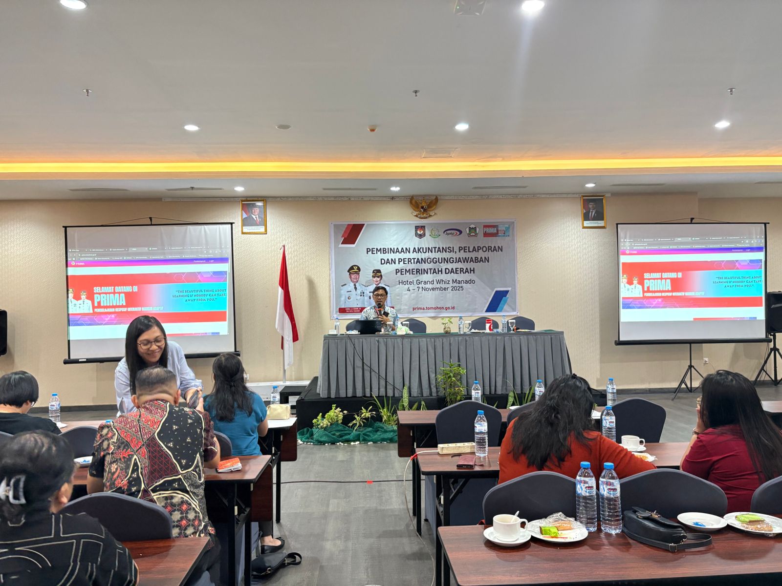 Sosialisasi PRIMA yang diikuti oleh PPK utusan seluruh SKPD Pemkot Tomohon. Dok istimewa