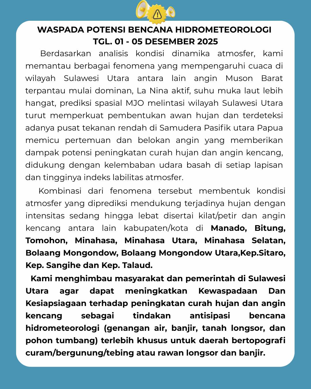 Imbauan BMKG