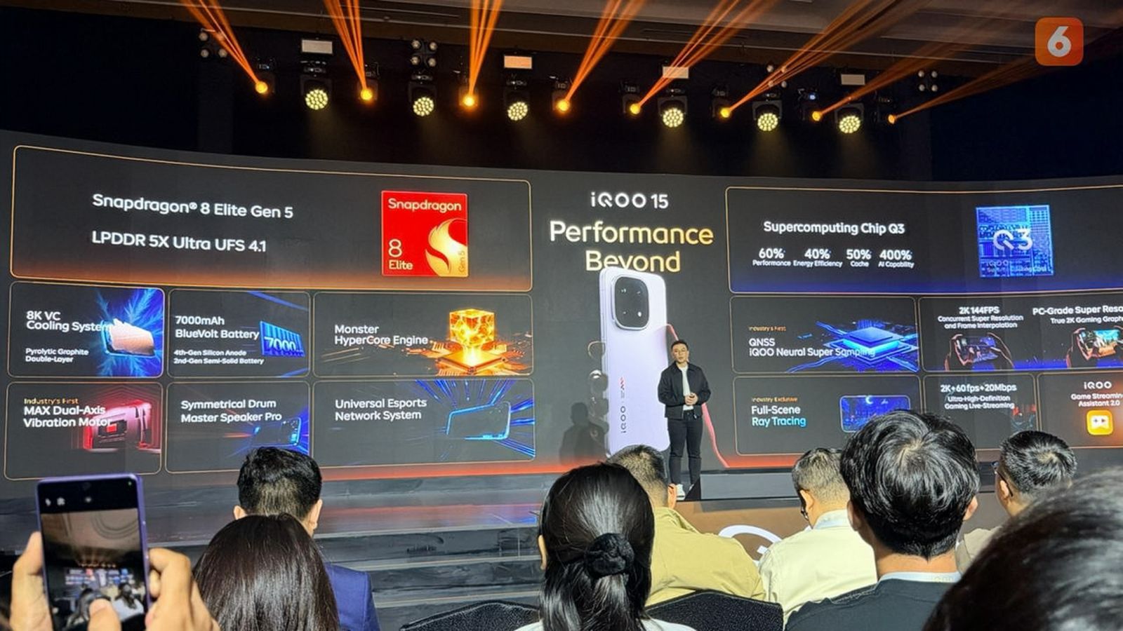 iQOO 15 resmi hadir di Indonesia dengan performa gila Snapdragon 8 Elite Gen 5!