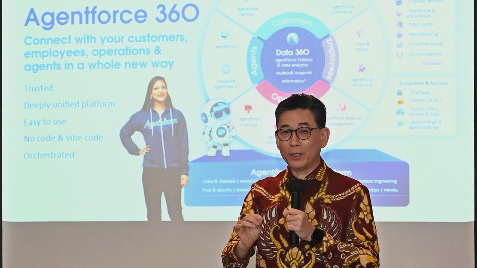 Salesforce resmi hadirkan AgentForce berbahasa Indonesia, memudahkan bisnis lokal adopsi AI dan membuka peluang besar digitalisasi menuju 2026.