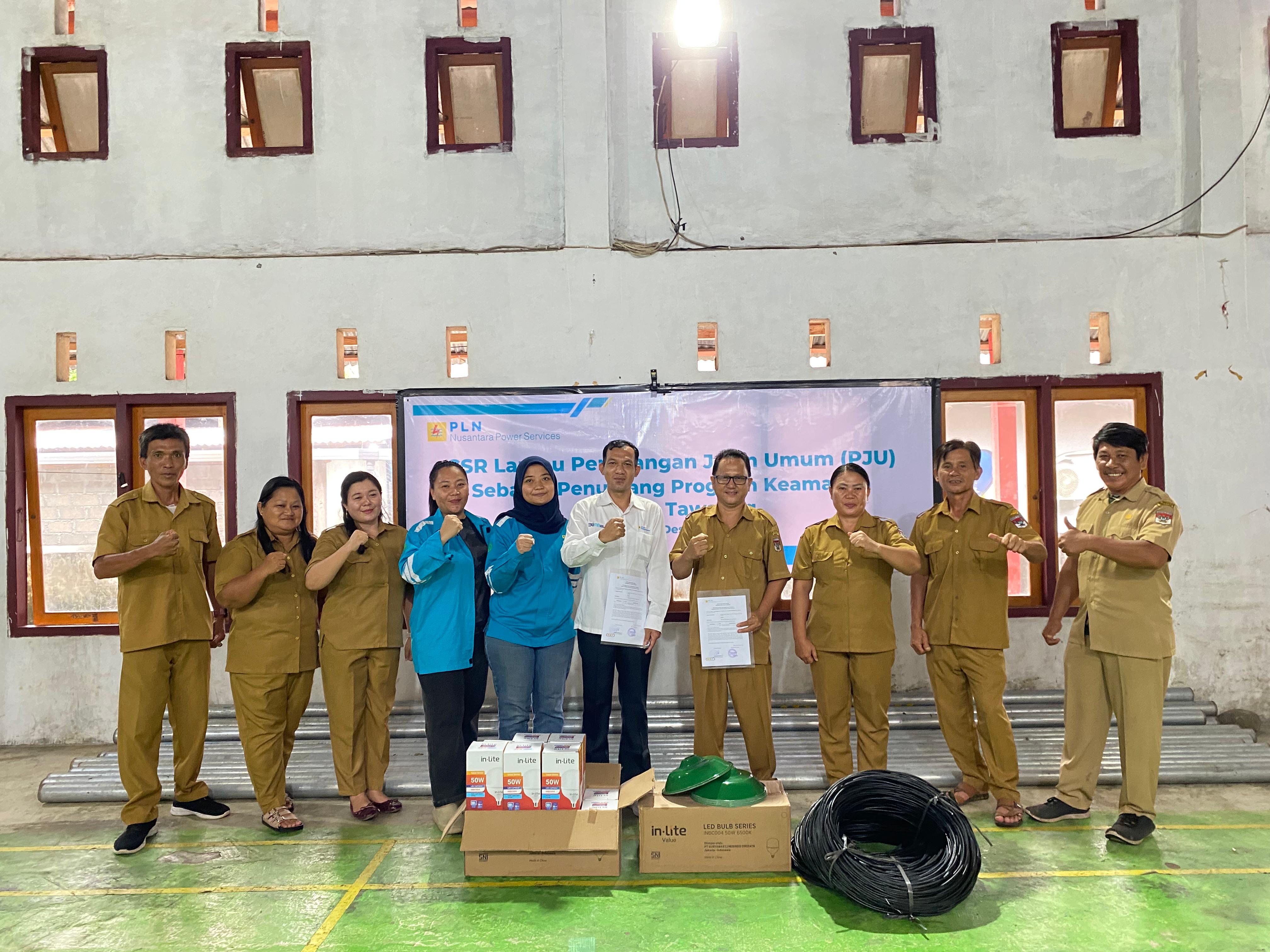 PT PLN Nusantara Power Services Unit PLTU Amurang kembali menunjukkan komitmennya dalam mendukung pembangunan dan peningkatan kesejahteraan masyarakat melalui Program CSR