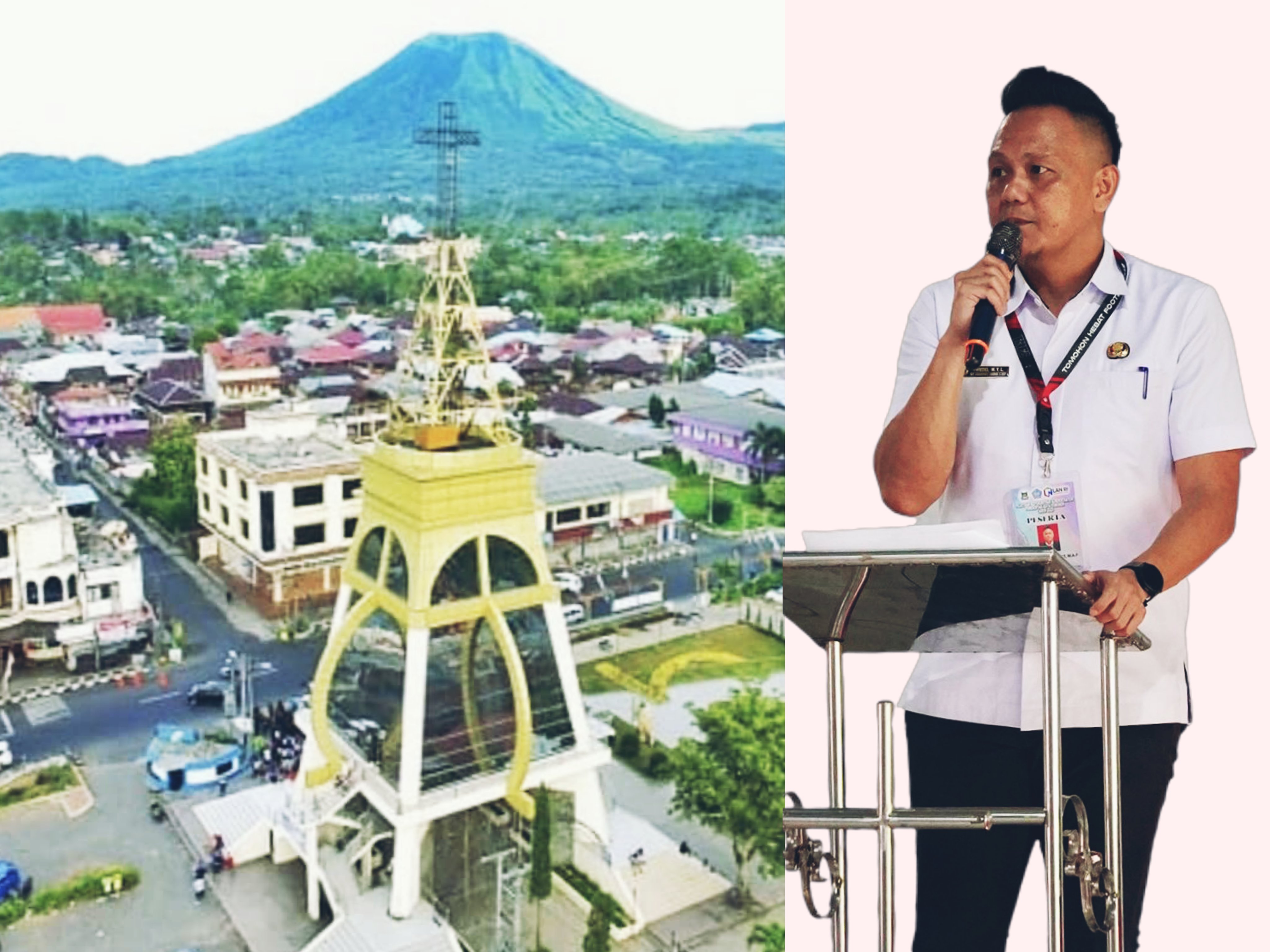Friedel Liuw ST MAP ajak warga Kota Tomohon taat bayar pajak guna menopang program kerja pemerintah daerah. Dok istimewa