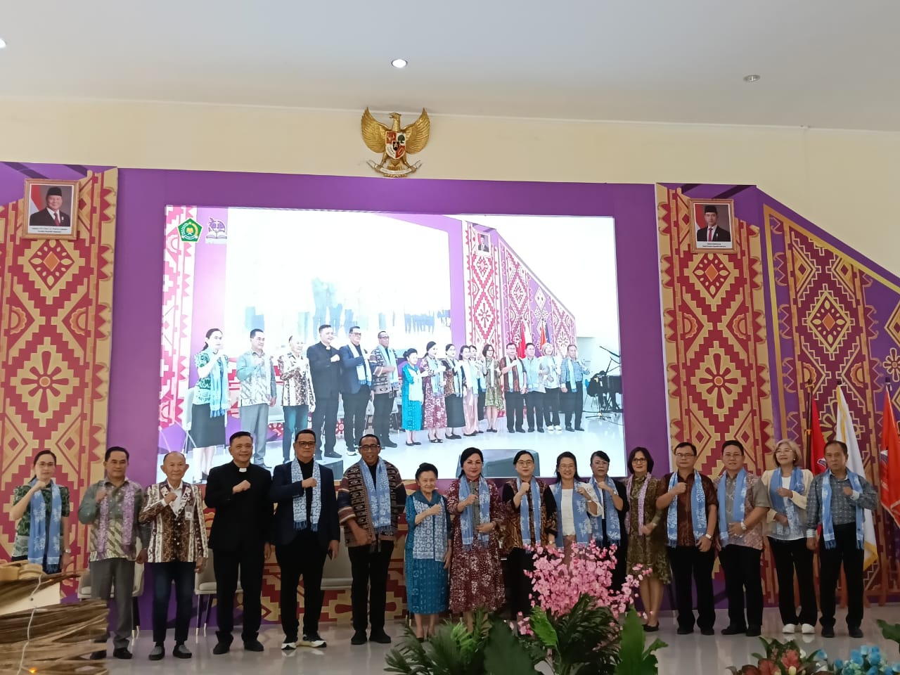SAMBUT NATAL: Panitia Natal Nasional 2025 secara resmi kembali menggelar rangkaian Seminar Natal Nasional yang berlangsung di sembilan kota di Indonesia, termasuk IAKN Manado sebagai tuan rumah.