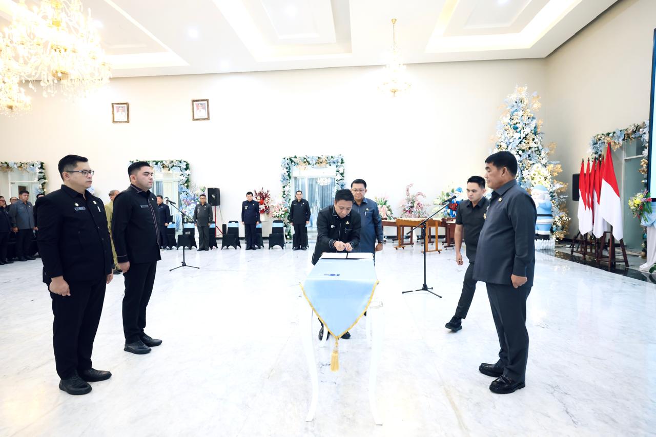 Victor Arthur dan Clief Wangke dipercaya Gubernur Sulut mengemban jabatan baru.
