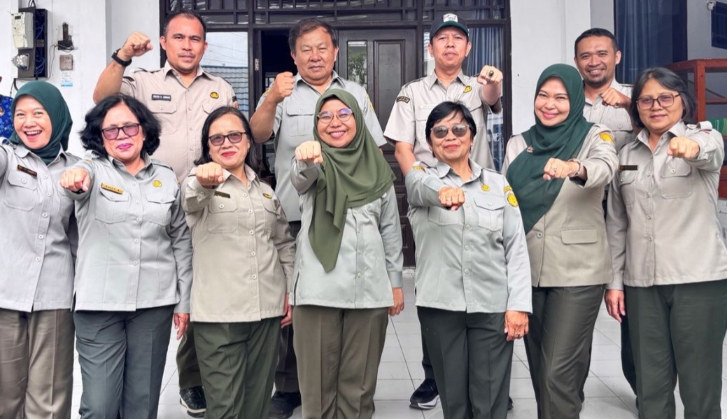 SOLID: Penyuluh Kementerian Pertanian BPPSDMP di Kota Bitung.