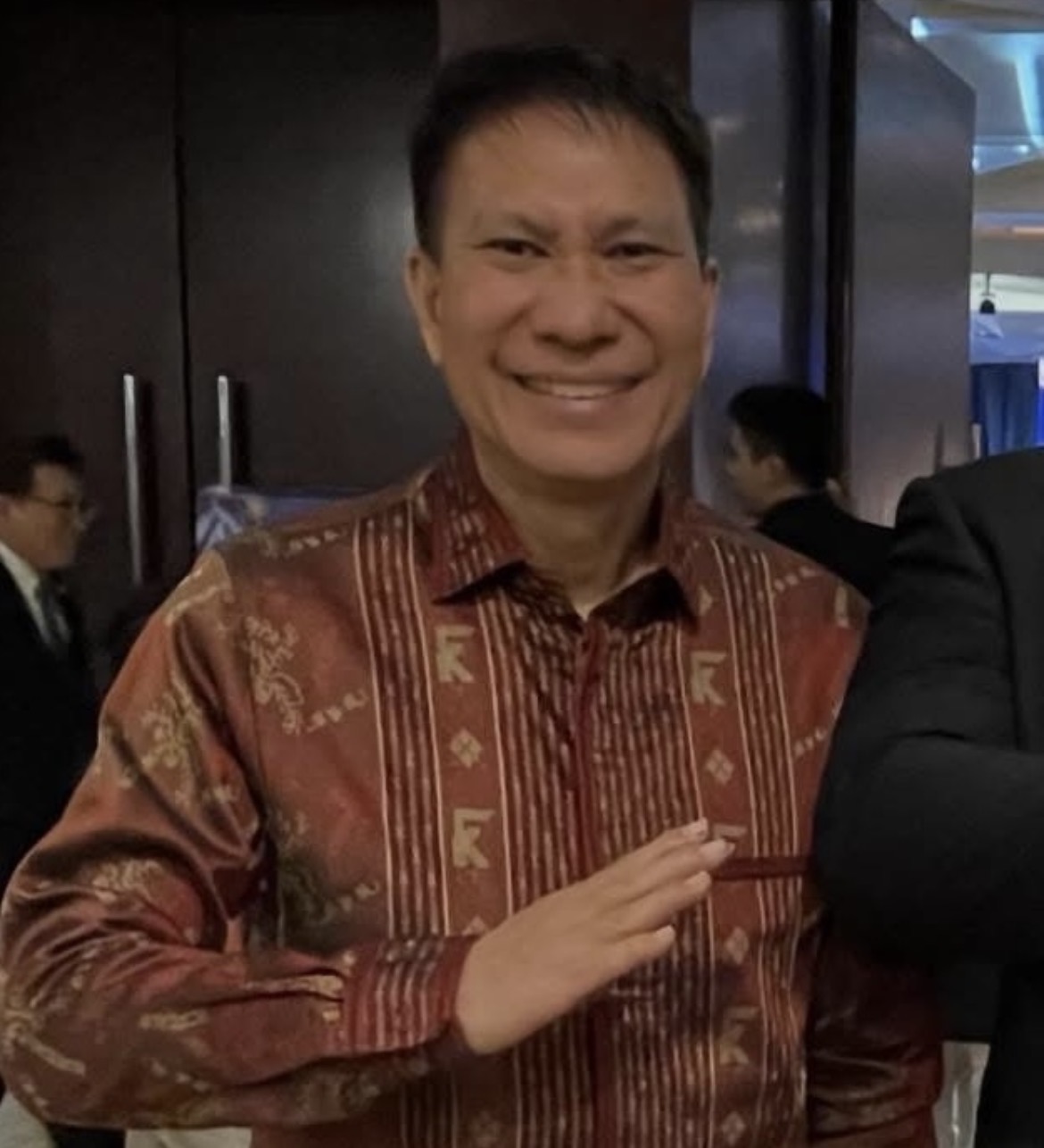Komisaris Garuda Indonesia Brigjen TNI (Purn) Dicky Tamara, hadir dalam ibadah natal Garuda Indonesia Group