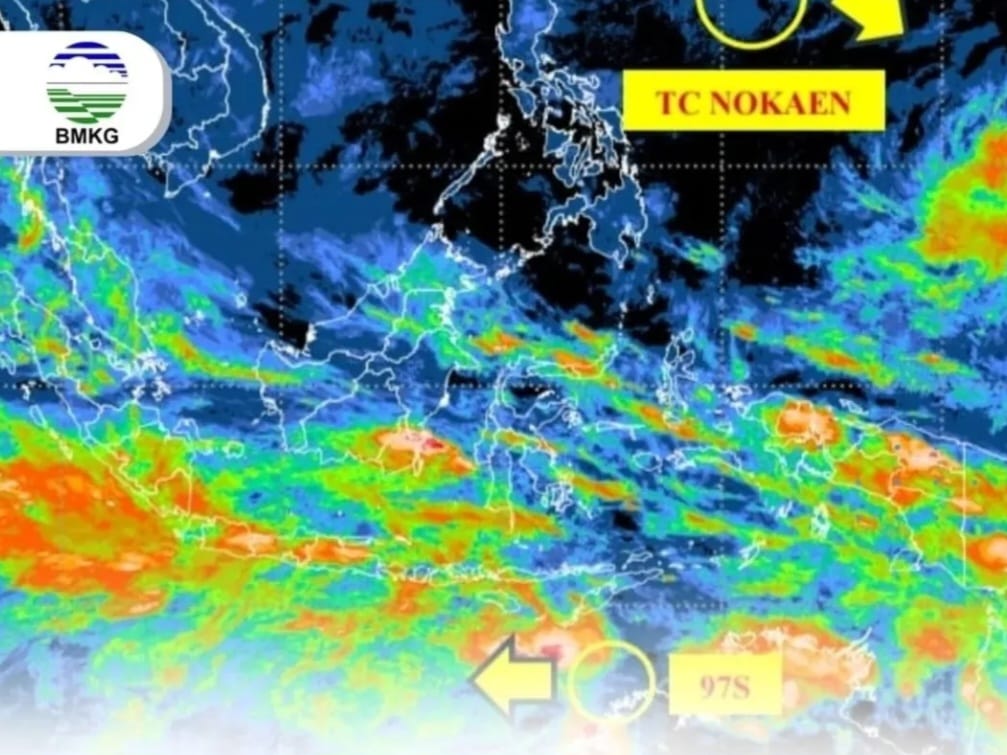 Waspada peningkatan curah hujan di sebagian wilayah Indonesia menjelang akhir Januari 2026