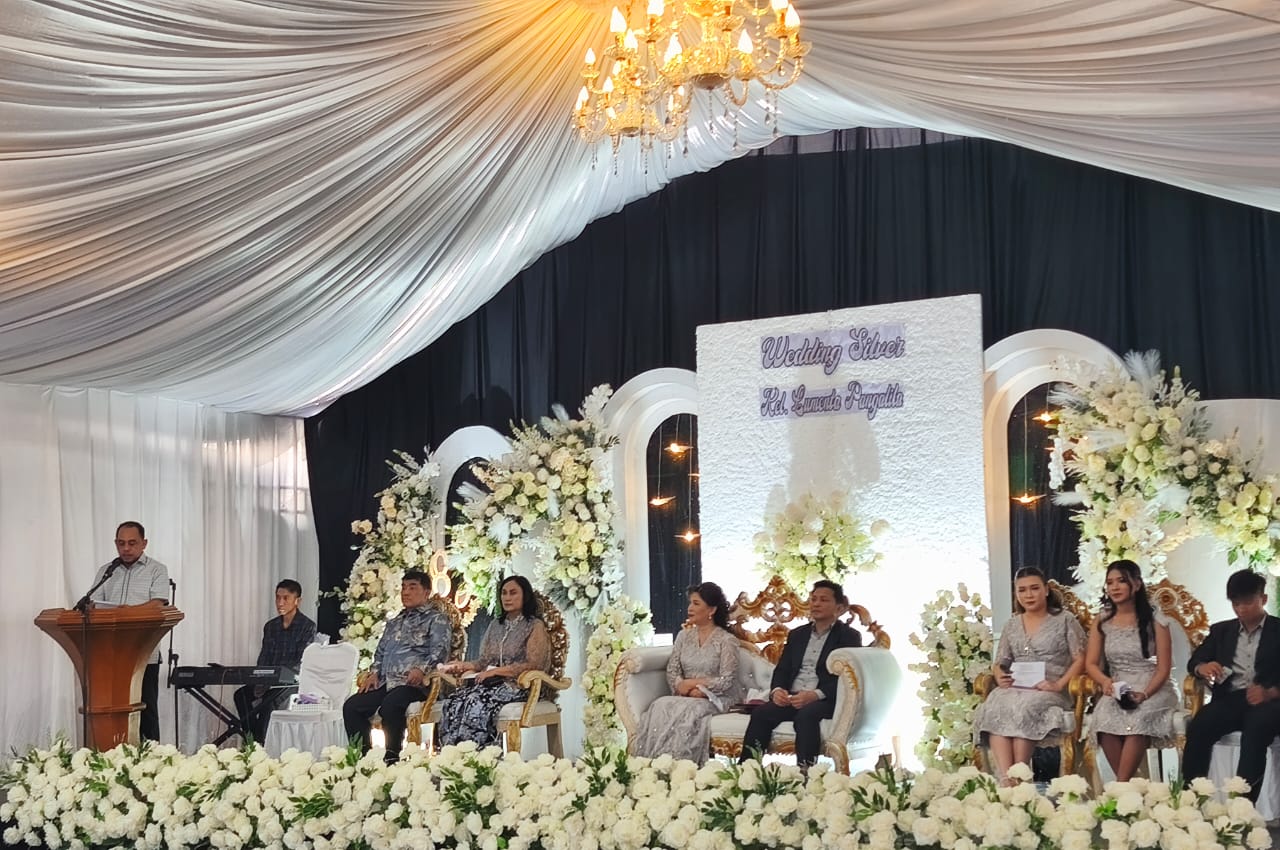 Bupati Bolmong Yusra Alhabsyi saat menyampaikan sambutan
