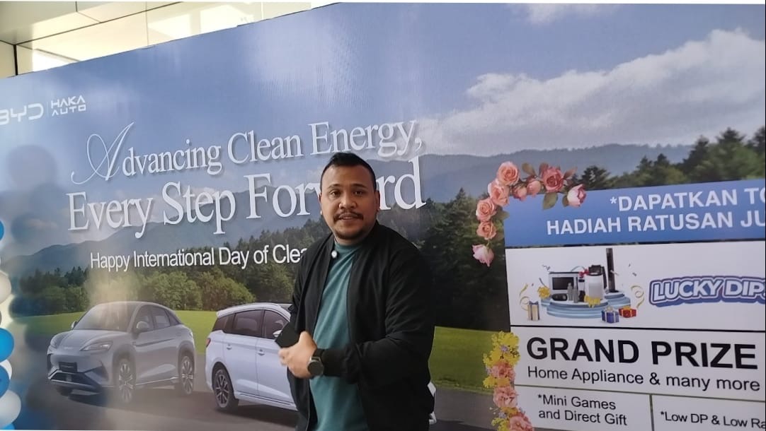 Branch Manager BYD Haka Manado, Richard Franklyn Appono