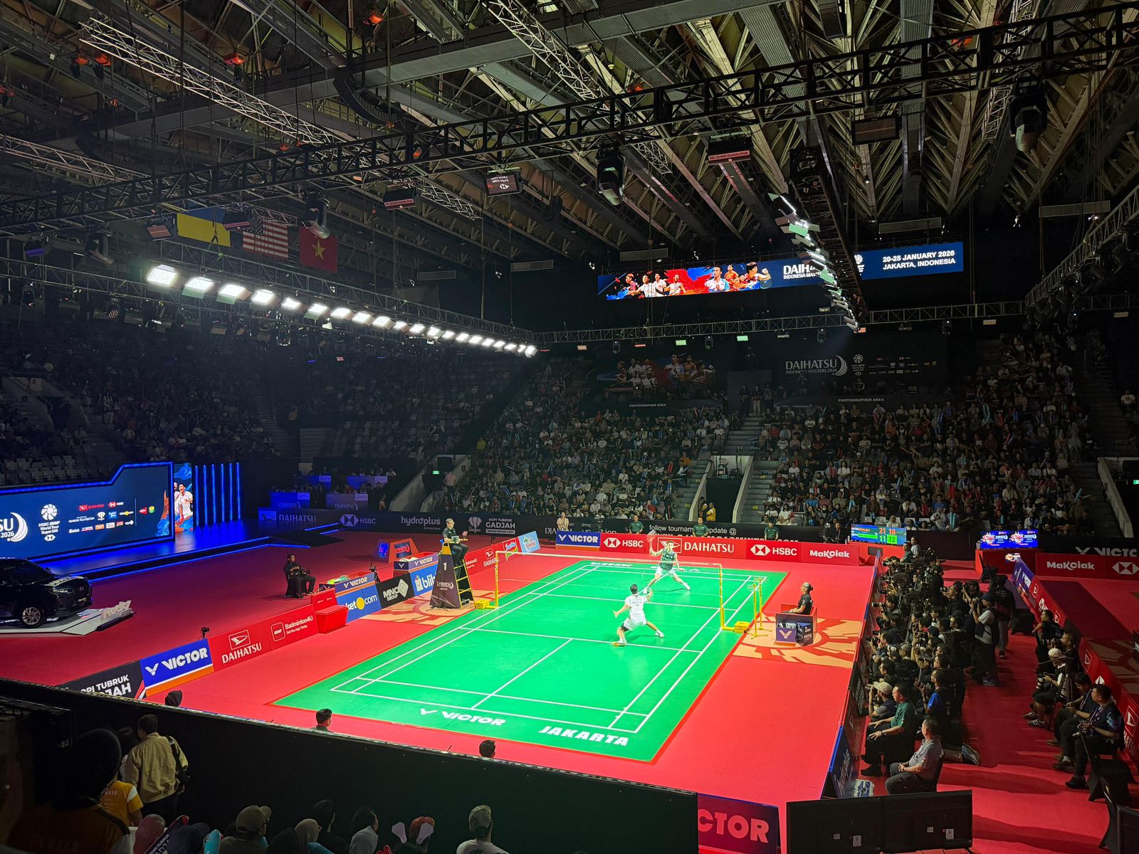 Alwi Farhan, atlet muda Indonesia saat mengalahkan Yu Jen Chi di Partai Semifinal