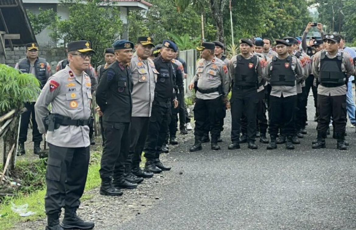 Wakapolda Sulut Pimpin Apel Kesiapsiagaan Pengamanan Pasca Pertikaian Tarkam