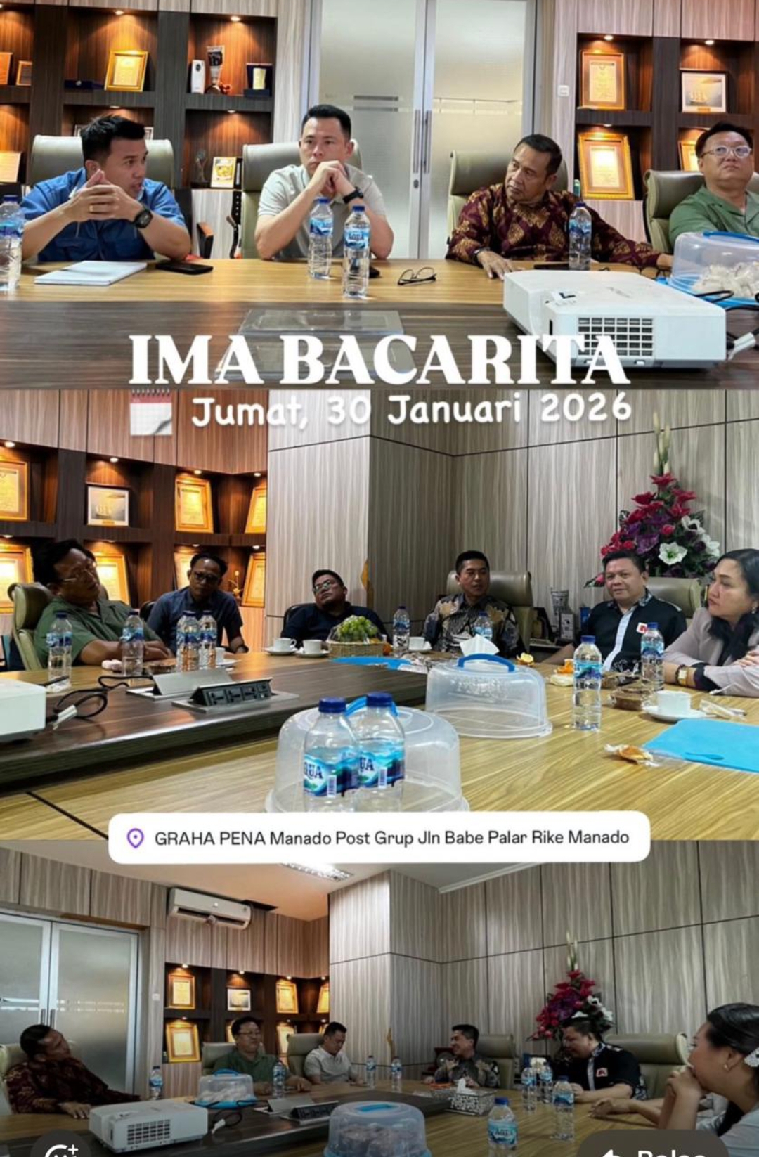 Suasana pelaksanaan IMA Bacirita