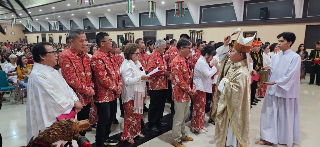 Dewan Pengurus Daerah (DPD) Kawanua Katolik Jakarta resmi dikukuhkan dan dilantik pada Minggu, 1 Februari 2026, di Gedung Zeni Angkatan Darat, Matraman