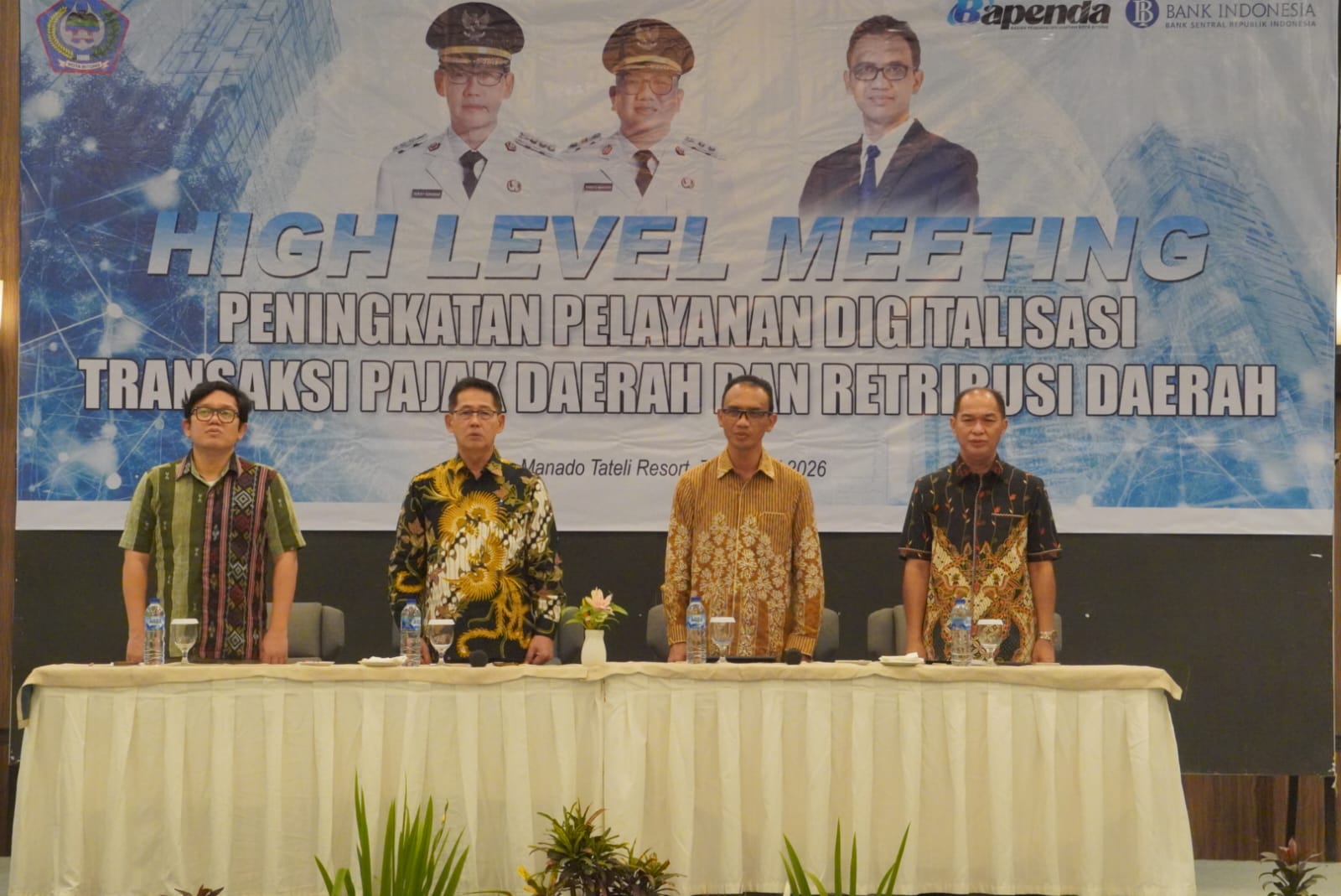 HLM TP2DD Kota Bitung hasil kerja sama Bapenda dengan Bank Indonesia Perwakilan Sulawesi Utara.(Dok Istimewa)