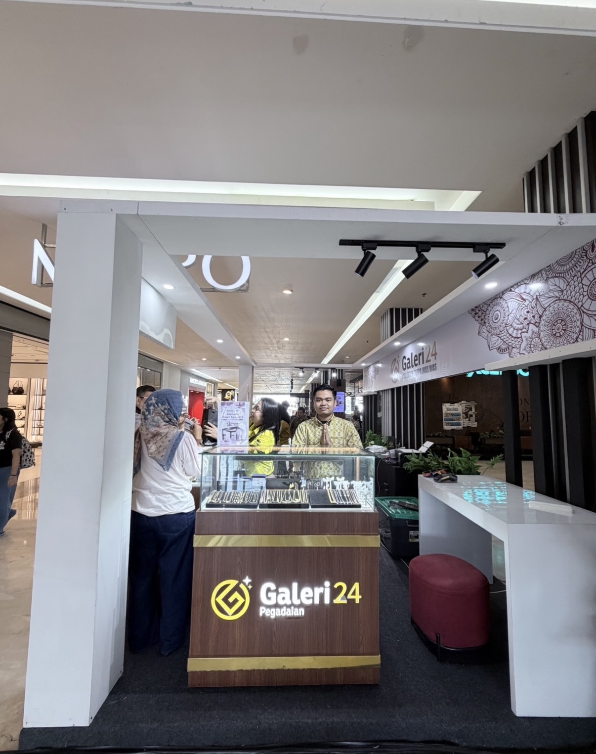 Marketing Galeri24 di Bazar Ramadhan mantos 3