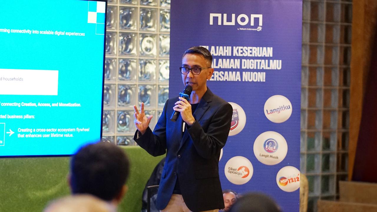 CEO Nuon, Aris Sudewo, pada Nuon Media Update 2026