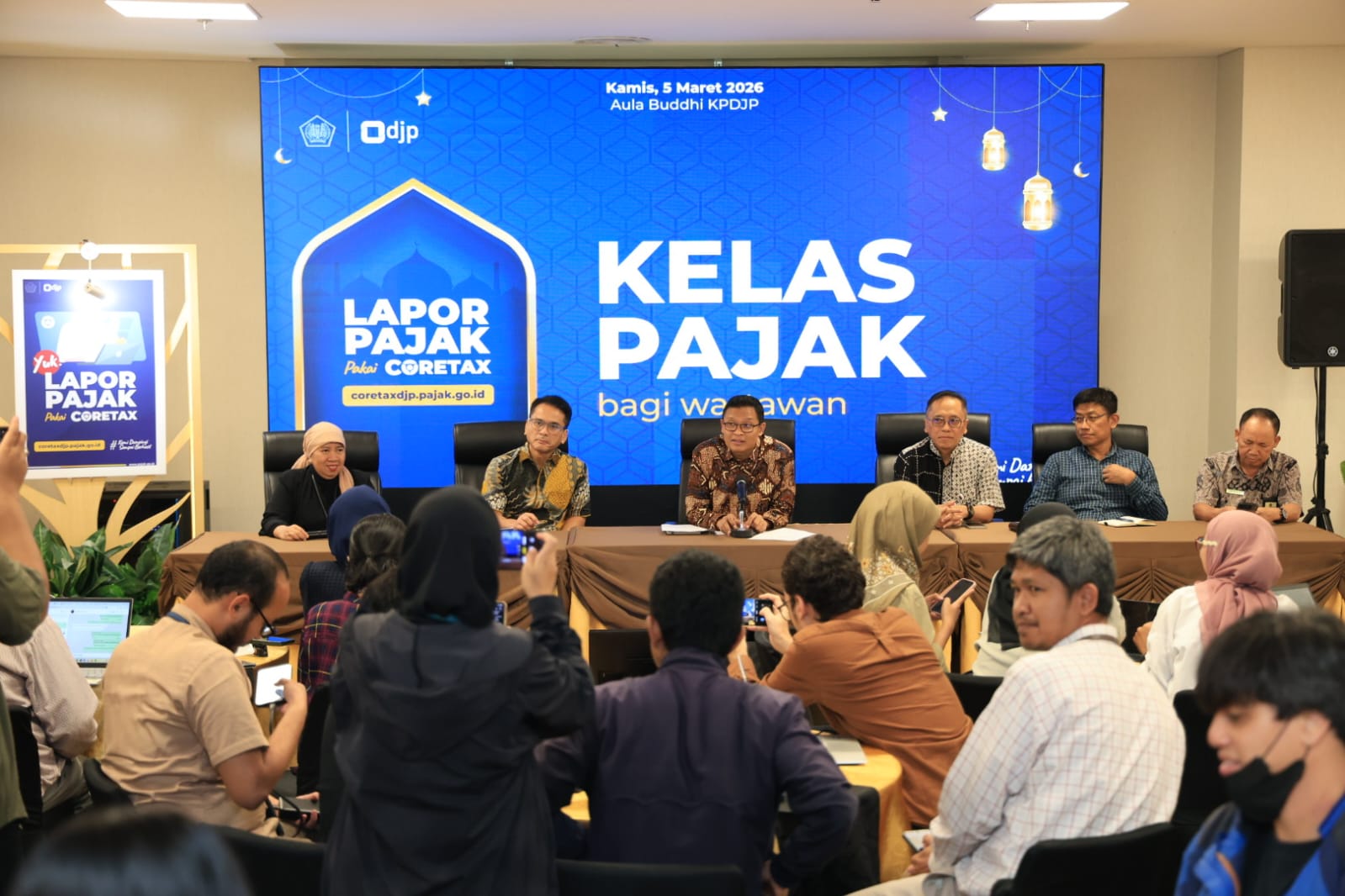 DJP menggelar Kelas Pajak bagi rekan media 