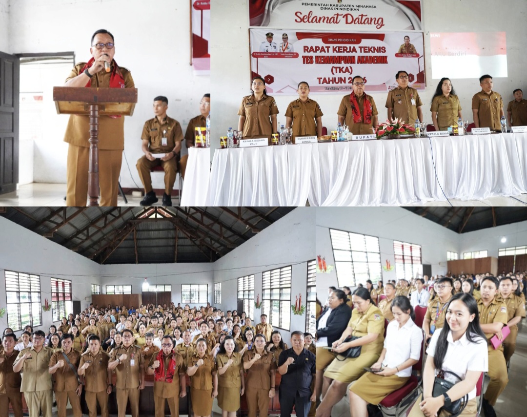 Bupati RD Motivasi 106 Guru SMP di TKA Dinas Pendidikan, Dorong Siapkan Siswa Unggulan dan Berdaya Saing