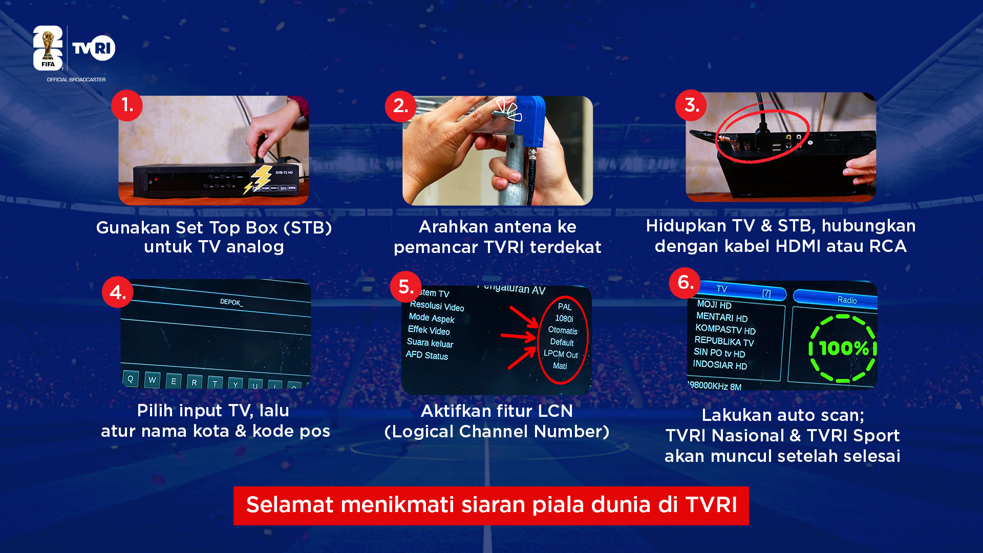 Tata Cara Mempersiapkan Televisi di Rumah Untuk Menyaksikan TVRI