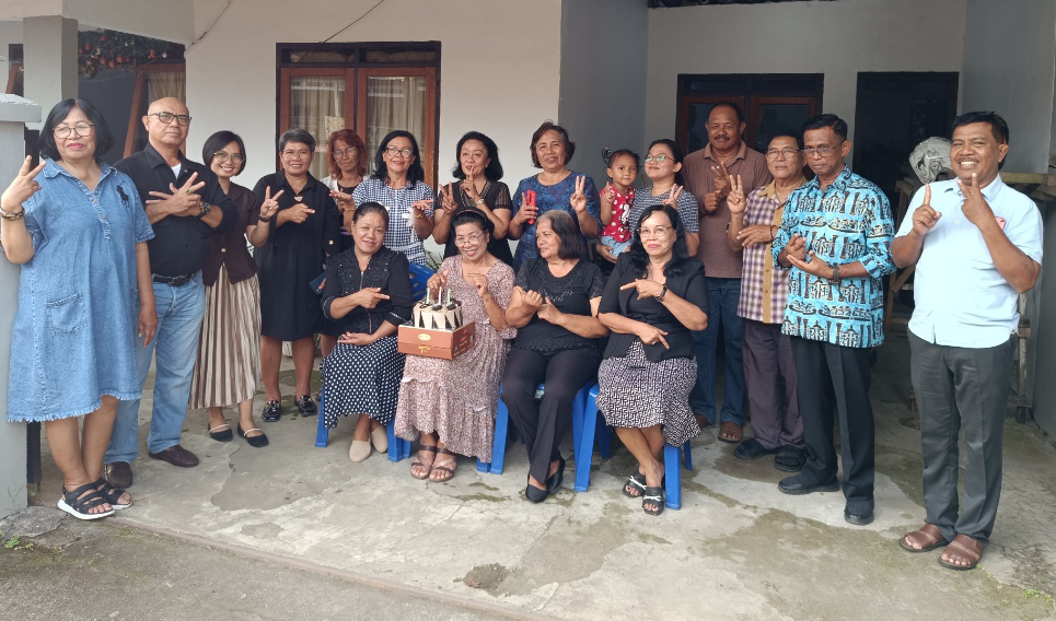Sukacita di perayaan HUT ke 21 Tahun Rukun Manado Tua 
