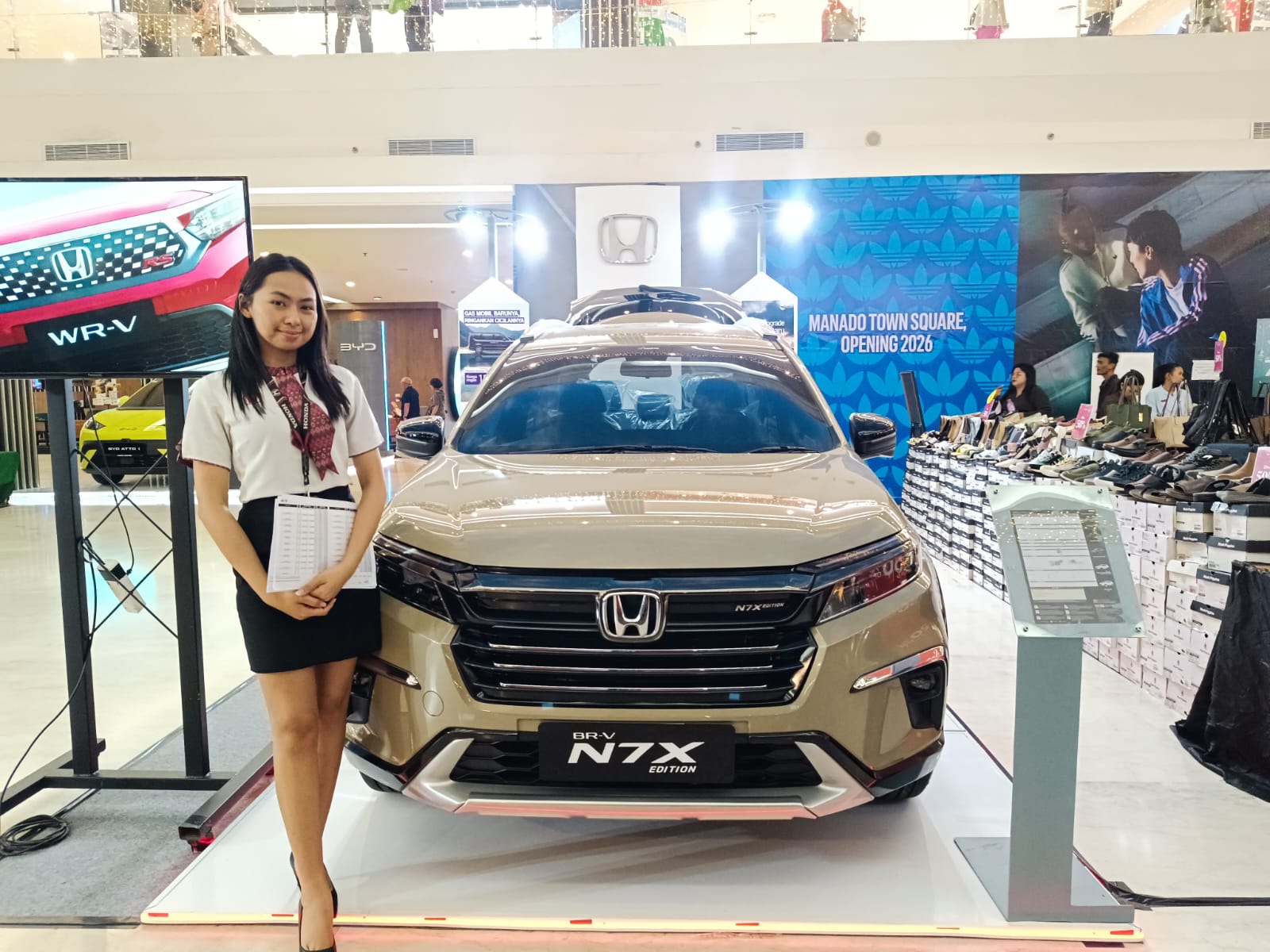 BR-V N7X persembahan Honda KMG Manado di Bazaar Ramadhan Mantos