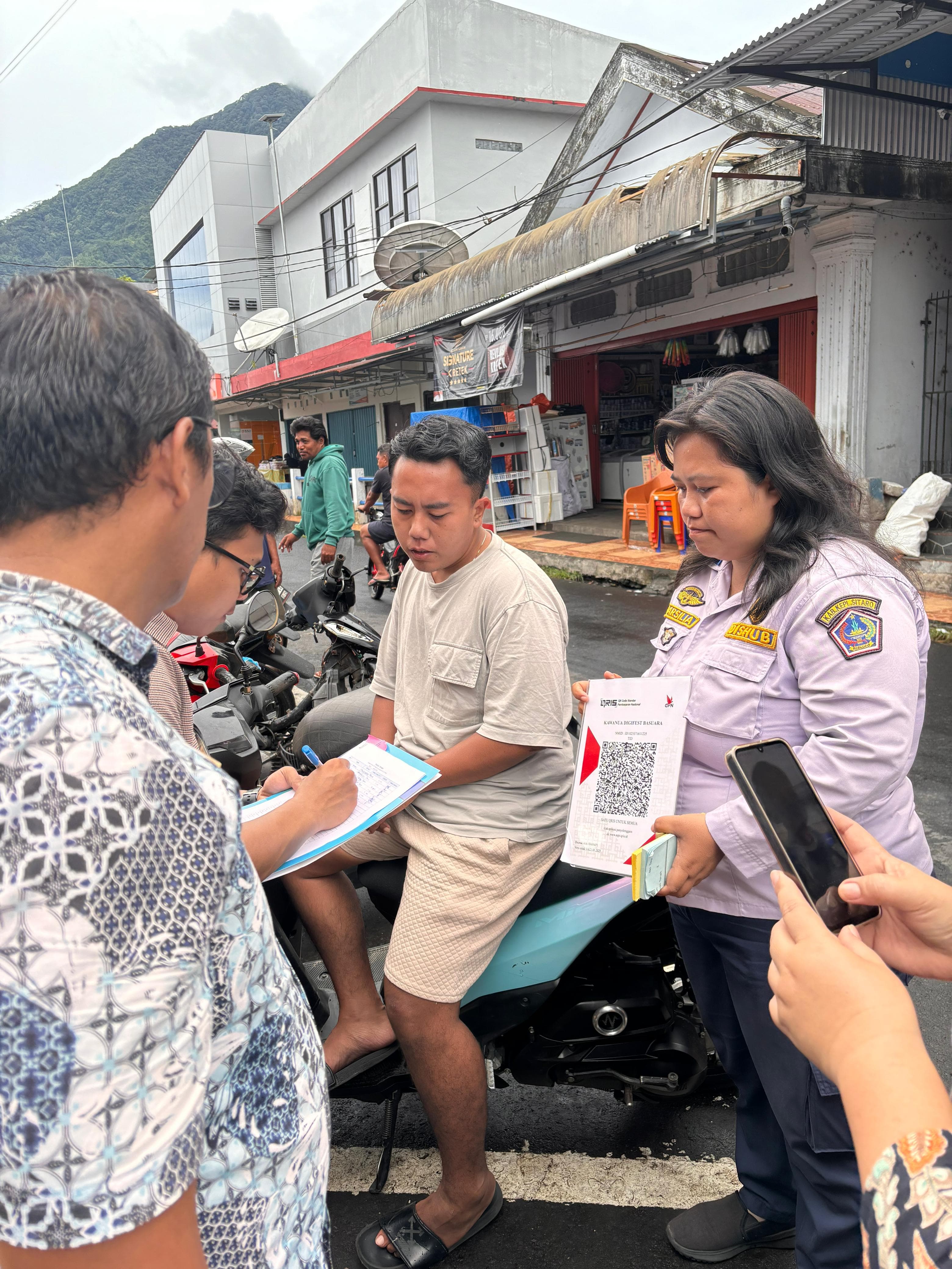 Sosialisasi penggunaan QRIS di Kabupaten Sitaro