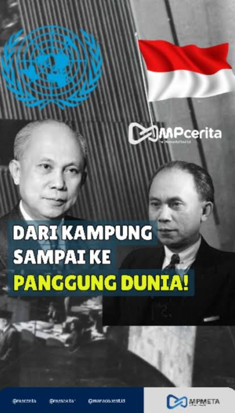 Pahlawan yang paling berjasa terhadap kemerdekaan Indonesia. Pejuang diplomasi. Duta besar RI pertama di PBB
