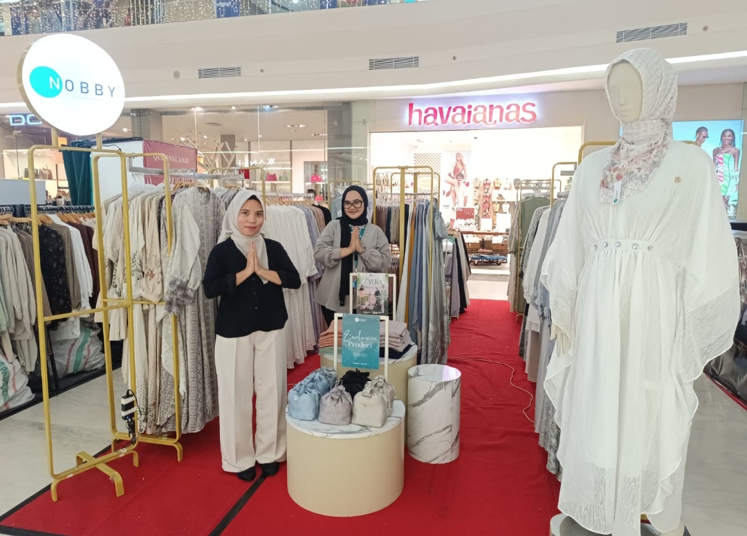 Produk terbaik Nobby hadir di atrium Mantos 3