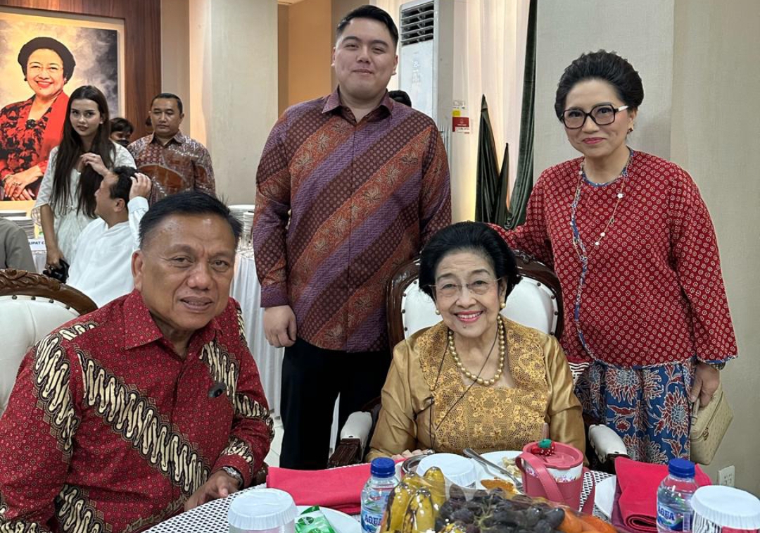 Mantan Gubernur Olly Dondokambey Rayakan Idul Fitri di Kediaman Presiden ke-5 RI Megawati Soekarnoputri