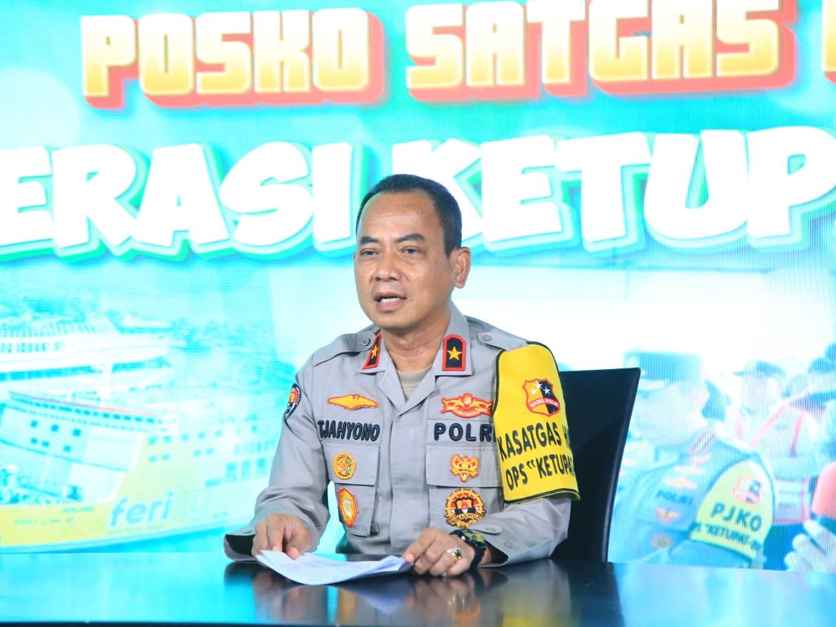 Kasatgas Humas Operasi Ketupat 2026 Brigjen Pol Tjahyono Saputro
