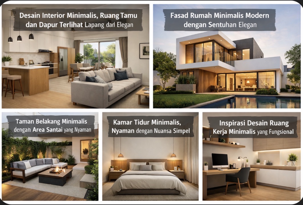 Interior Minimalis Open Space Jadi Tren Hunian Modern 2026